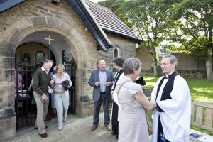 Thanksgiving Service, September 9, 2012 attended by Dr David Lee, Archdeacon of Bradford